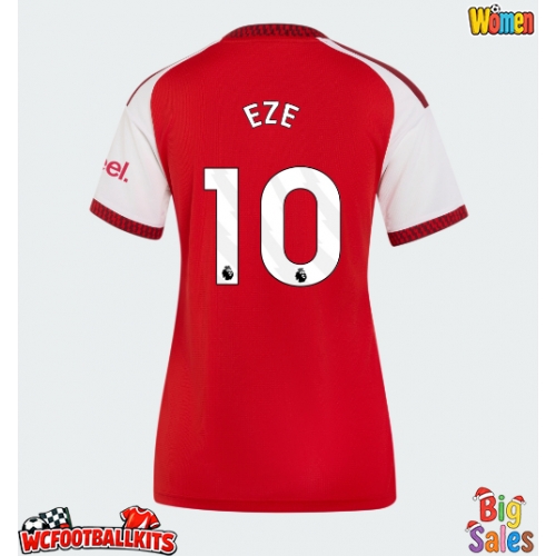 Arsenal Eberechi Eze #10 Replica Home Stadium Shirt for Women 2026-27 Short Sleeve